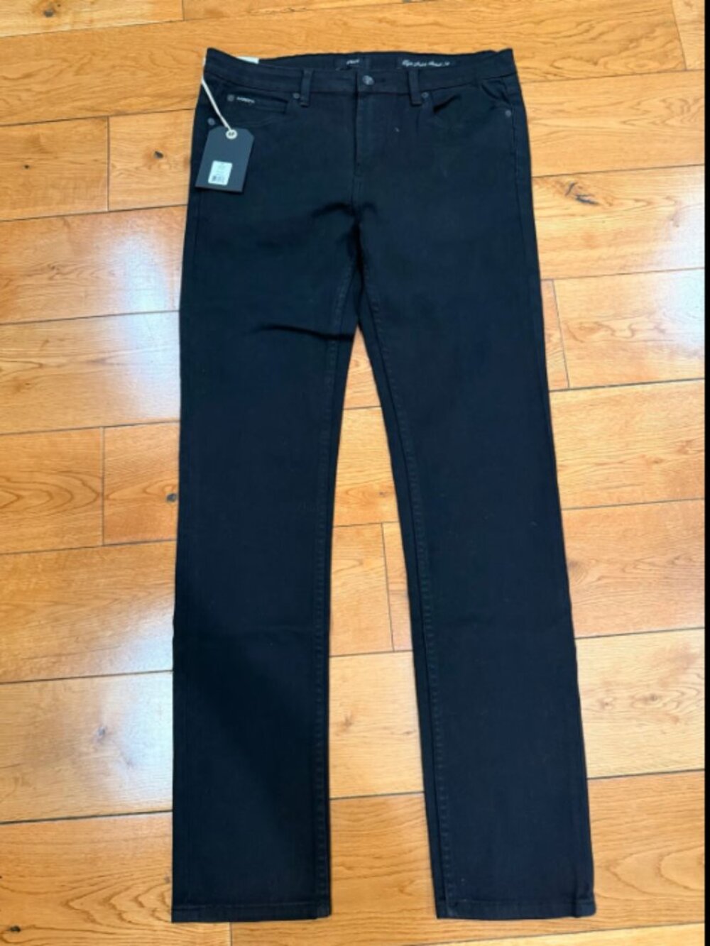 Obey Juvee Straight Tight Stretch Leg Black Jeans NWT